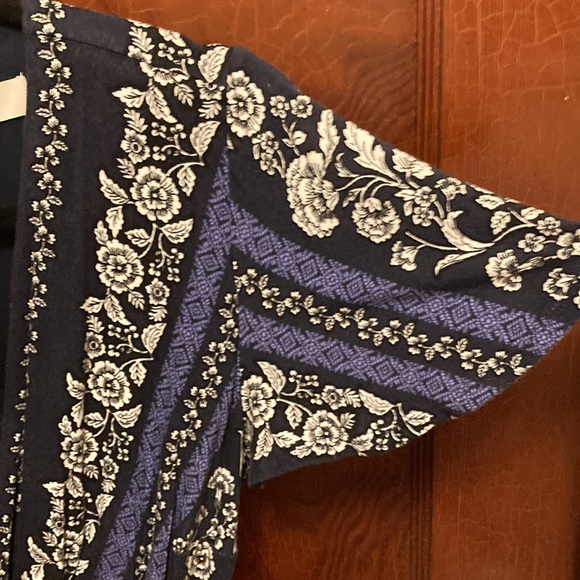 Loft sz 6 faux wrap floral dress - Picture 3 of 6